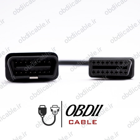 کابل OBDII نری به مادگی