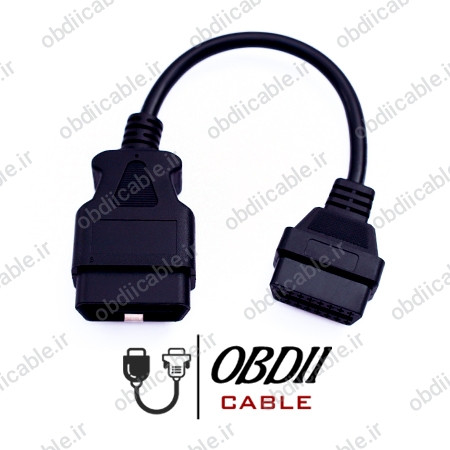 کابل OBDII نری به مادگی